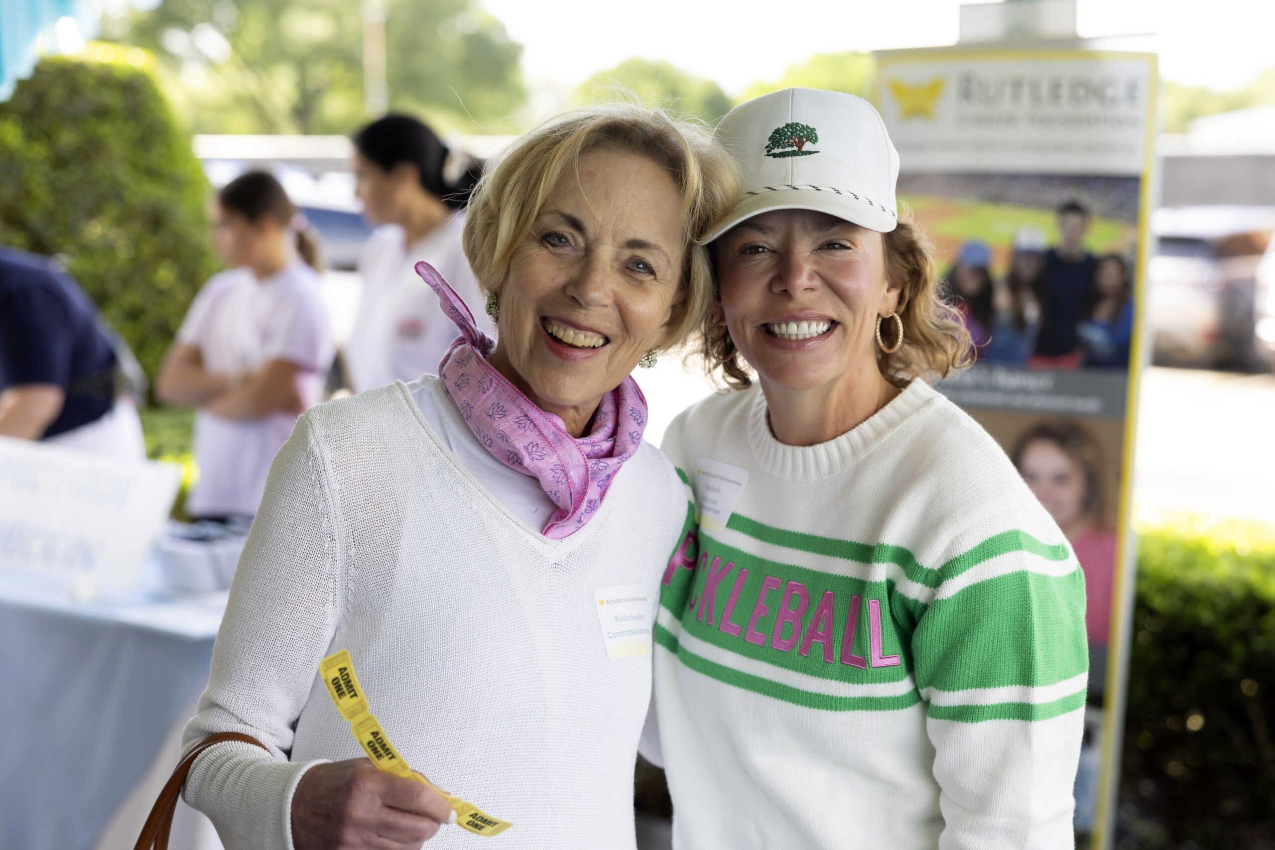attendees at Rutledge Cancer Foundation Annual Fundraising event Paddling out Cancer Pickleball Tournament 2025