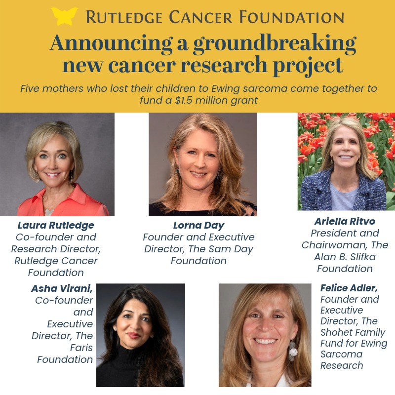 ACES announcement Rutledge Cancer Foundation Ewing sarcoma research grant