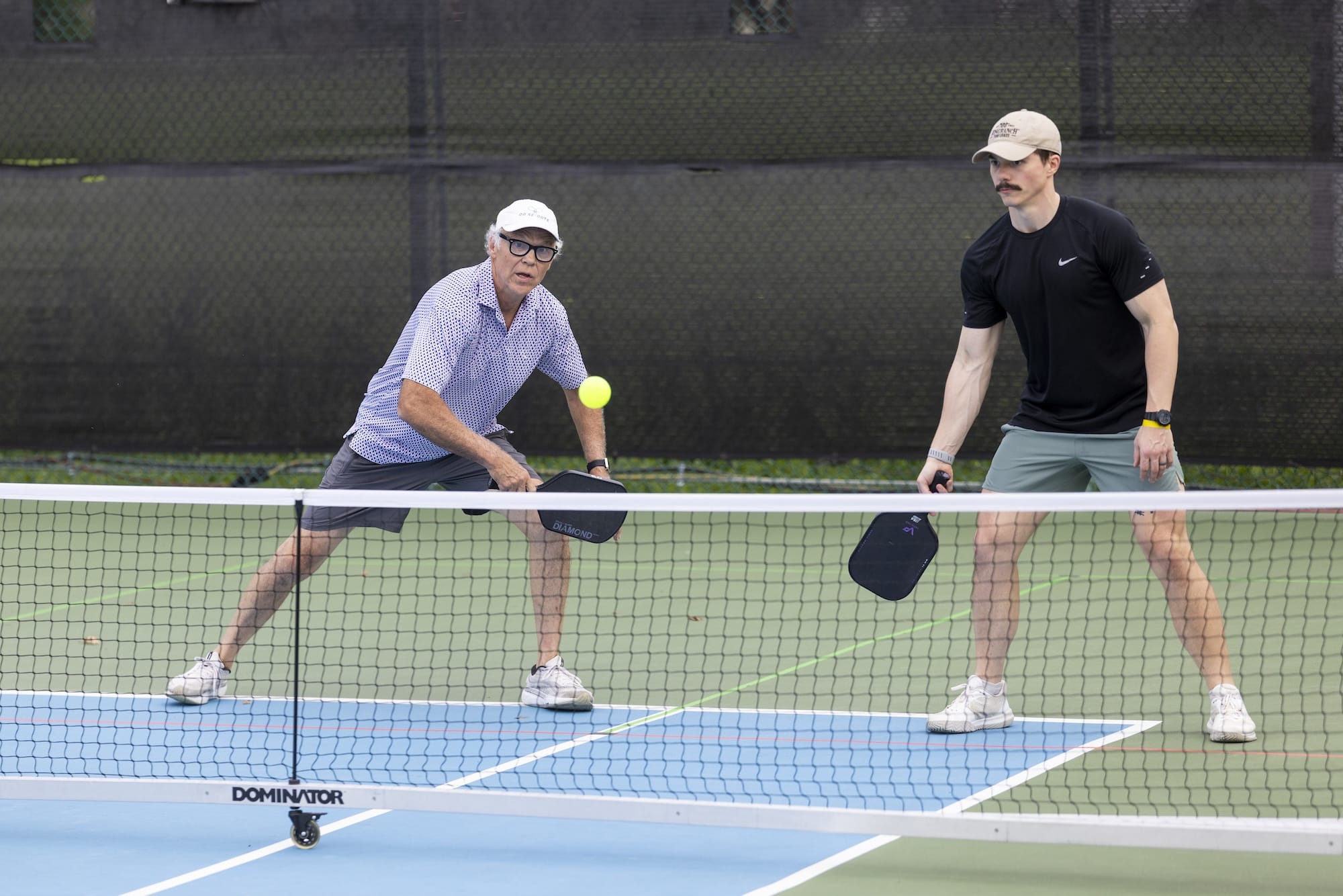 Playing Pickleball with Rutledge Cancer Foundation