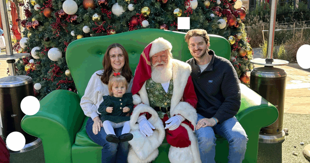 Rutledge Cancer Foundation patient and survivor event - Pictures with Santa and The Shops at Clearfork